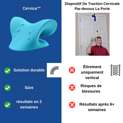 Cervica™️ - Extenseur de Nuque et Soulagement des Douleurs Cervicales