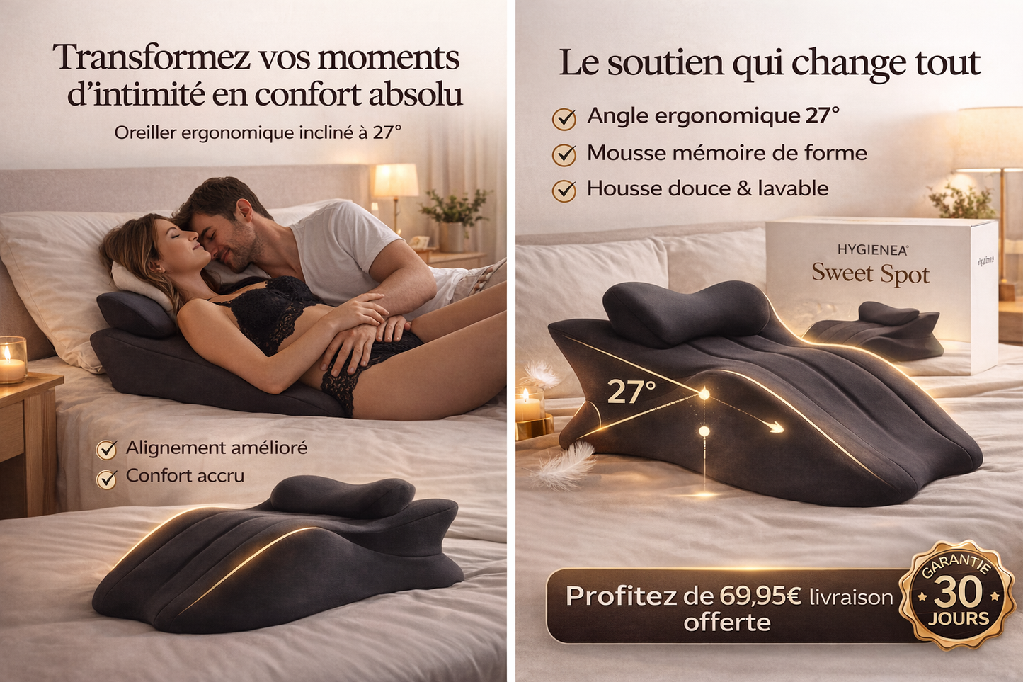 Hygienea™ Sweet Spot Pillow 27°